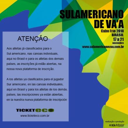 Inscri O Sulamericano 2018